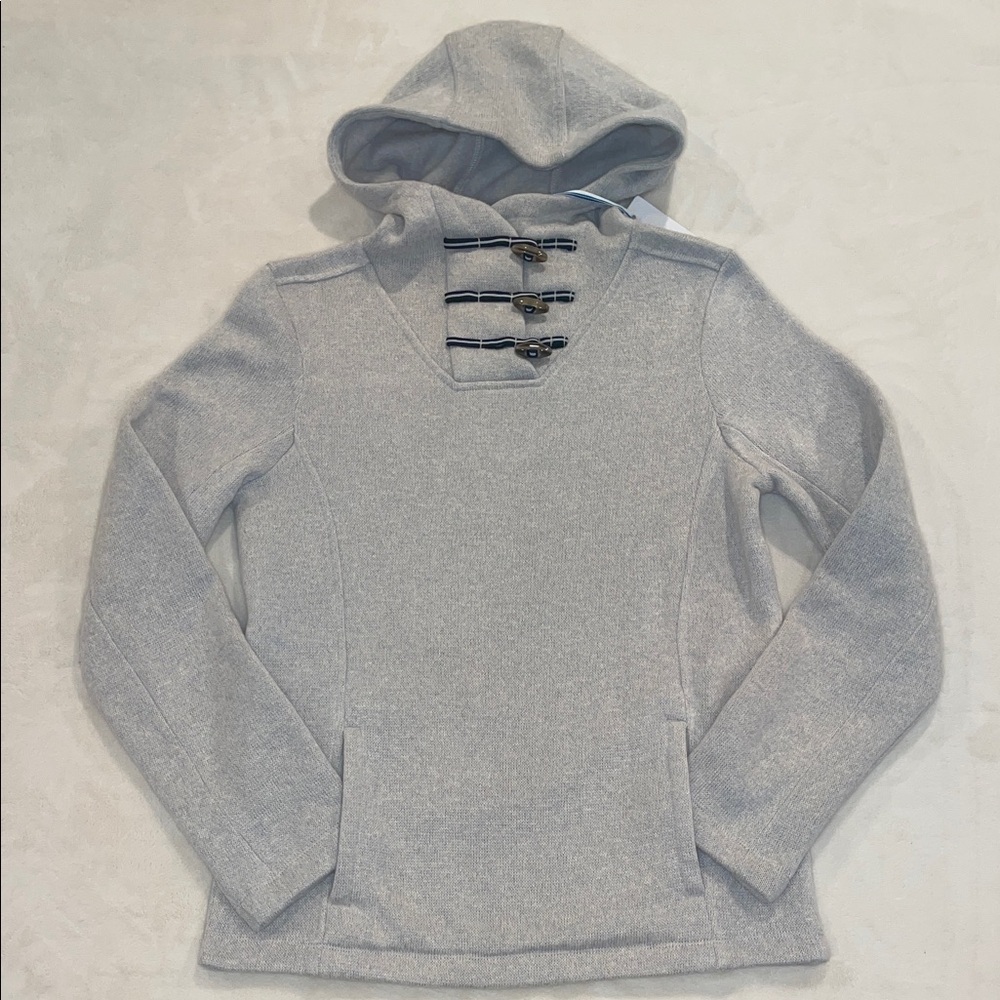 Southern Tide Heathered Fleece Toggle Hoodie – Women’s XS (NWT